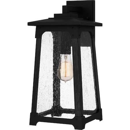 Quoizel Drescher Outdoor Wall 1 Light Matte Black DCH8408MBK